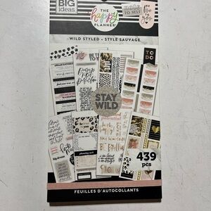 The Happy Planner Wild Styled Sticker Book